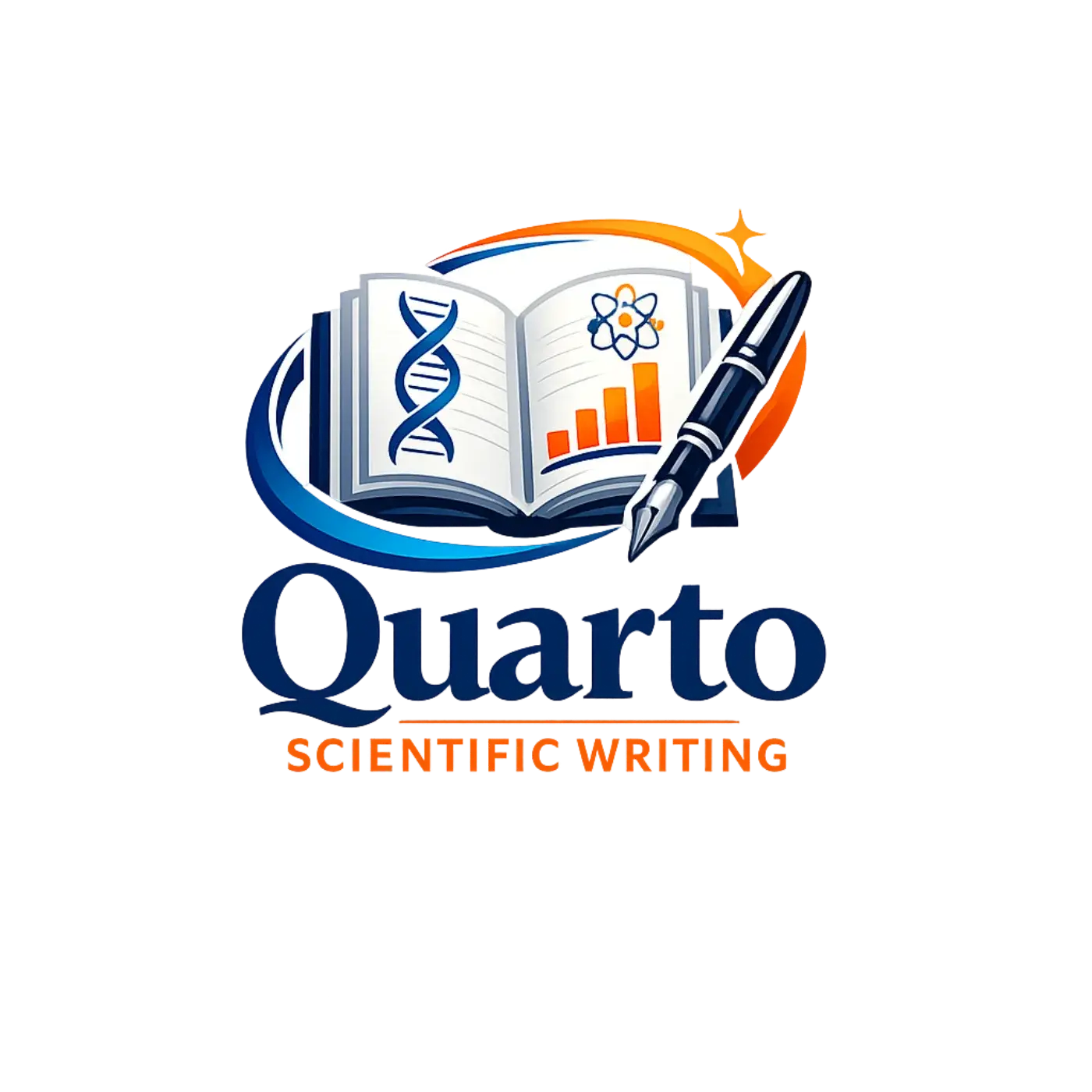 Identidade visual do projeto Quarto Scientific Writing